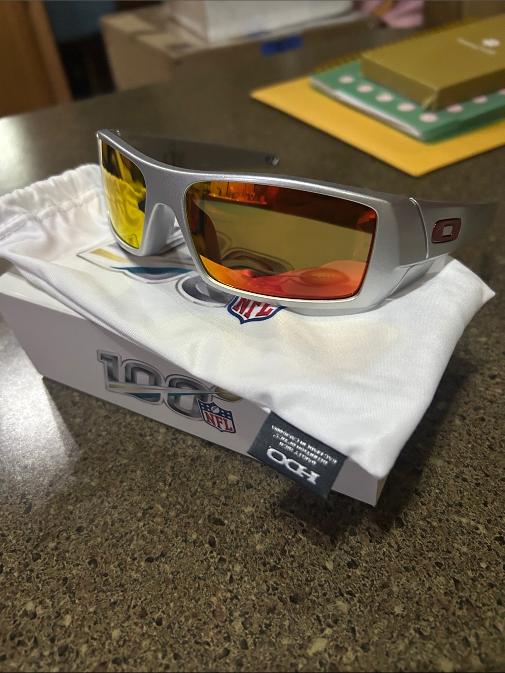 Oakley Gascan 100th year NFL edition.